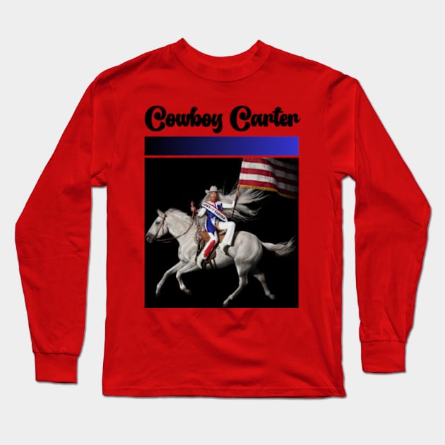 Cowboy Carter Long Sleeve T-Shirt by graphicaesthetic ✅